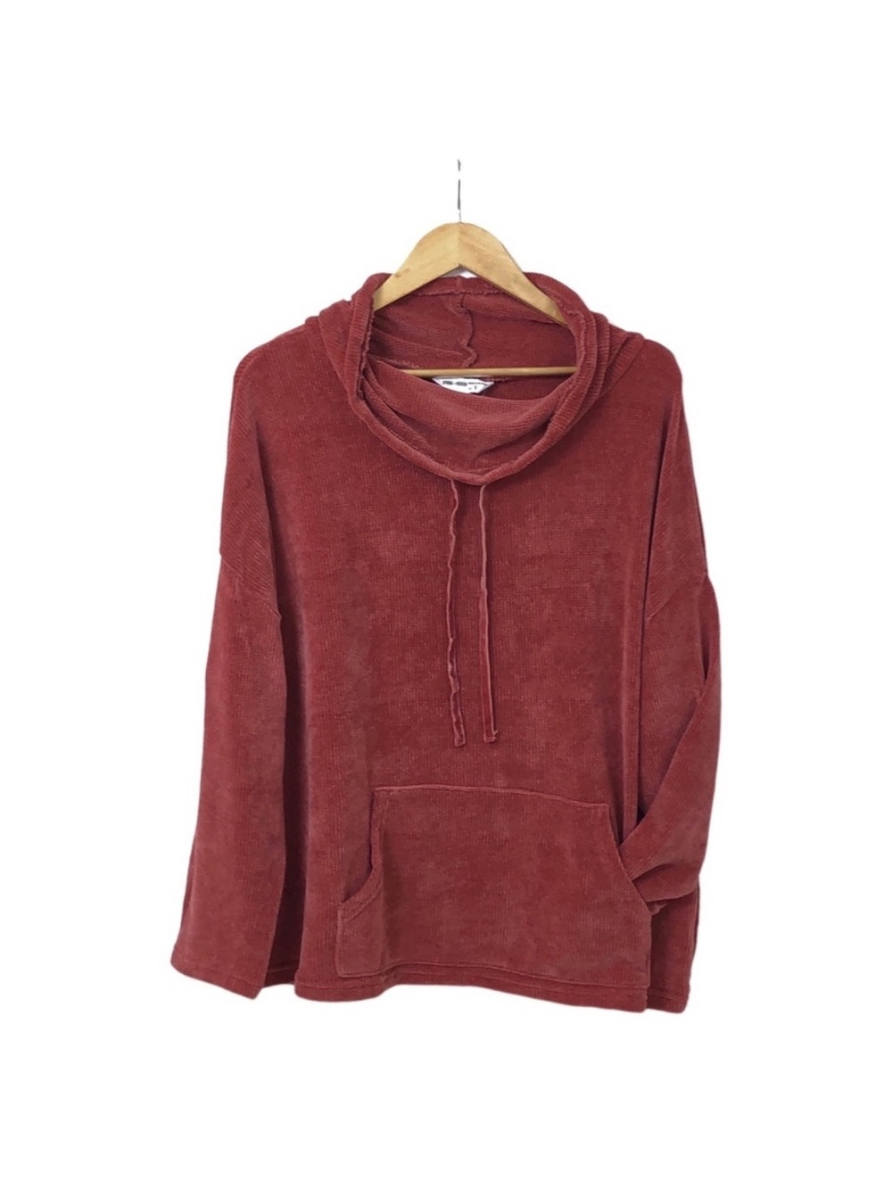 Spring + Mercer Rust Chenille Sweater - Medium